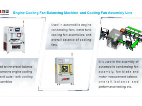 Dynamic Balancing Machine for Automobile Radiator Fan Engine Cooling Fans