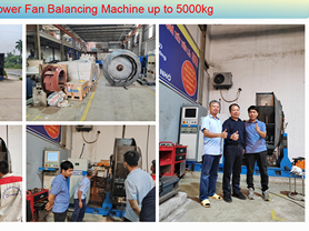 Centrifugal Fan Impeller Balancing Machine up to 5000kg