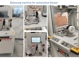 Free Training-Fan Heater Impeller Balancing Machine in Mexico