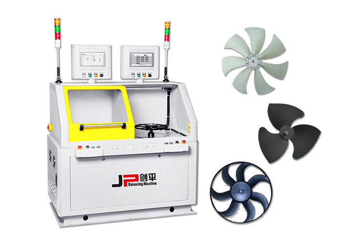 Double Station Axial Fan Balancing NewsJP Balancing