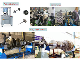 Turbine Balancing Machines with JP latest Technology