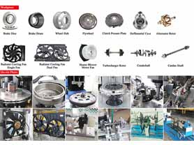 Balancing Machines for All Kinds of Auto Parts