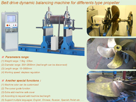 Balancing Machine for Different Propeller