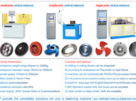 Vertical Balancer Machine From JP