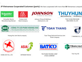 JP Vietnamese Cooperated Customers Parts