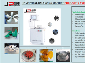 Axial Fan Balancing Machine