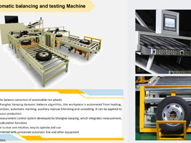 Tire Automatic Balancing and Testing Machine