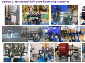 Horizontal Balancing Machine