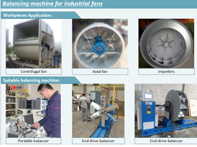 Balancing Machine for Industrial Fans