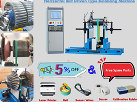 Horizonntal Belt Drive Balancing Machine