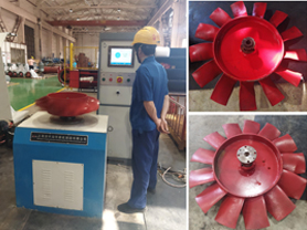 Fan Blower Impeller Balancing Machine