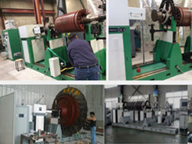 Horizontal Balancing Machine for Rotor up to 80 ton