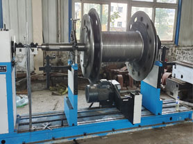 Balancing Machine for Cable Reel