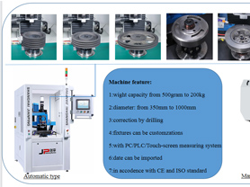 Automatic Vertical Balancer for Disc Shaped Rotor