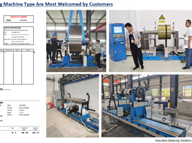 Electric Rotor Balancer Machine