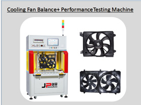 Cooling Fan Balance+Performance Testing Machine