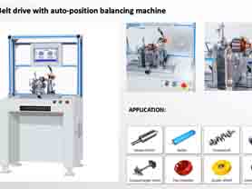 Micro Rotor Auto Position Balancing Machine