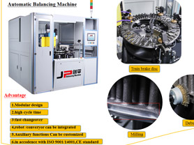 Automatic Balancing Machine for Train Brake & Wheelset