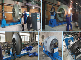 End Drive Balancer for Fan Impeller