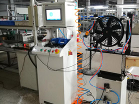 Balancing Machine Engine Cooling Fan