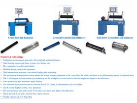 Cross Flow Motor Fan Balancer