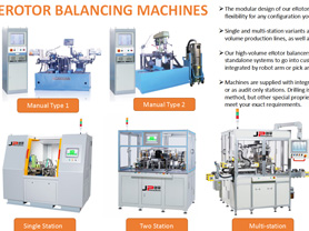 JP EROTOR BALANCING MACHINES